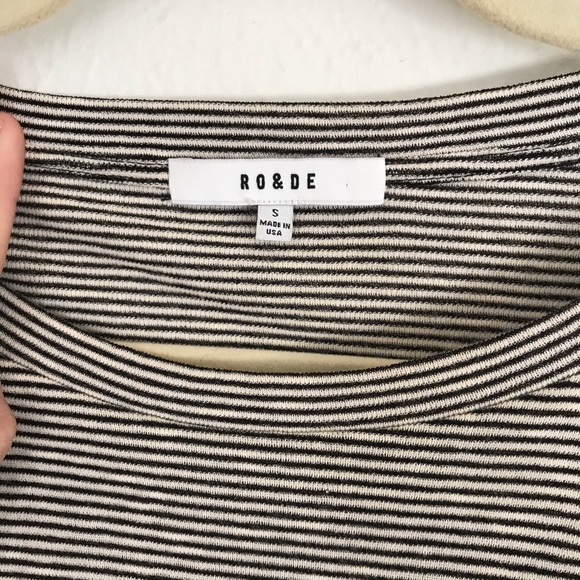 Anthropologie Ro&De Bell Sleeve Top - Picture 3 of 4